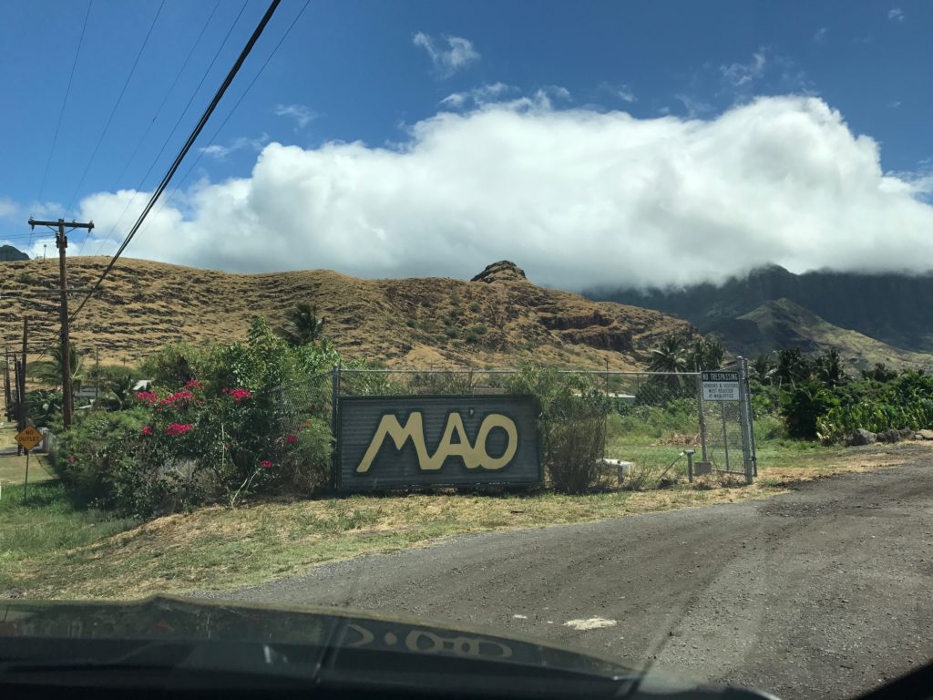 MA'O entrance